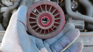 VW PASSAT B5 1.9тди КАК ЗАМЕНИТЬ НАТЯЖНОЙ РОЛИК 66kW