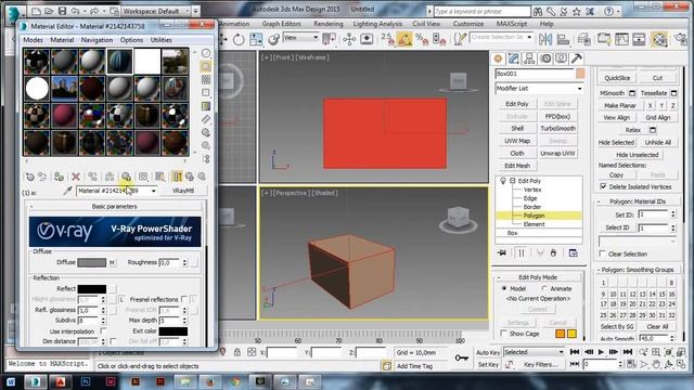 3ds Max - Текстурирование полигонов при помощи Multi/Sub-Object смотреть онлайн