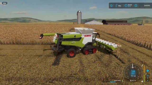 Farming Simulator 22 | Harvest | FS 22| Fox Farms Ep14 Timelapse смотреть онлайн