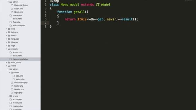 Codeigniter Adding entries to database and showing flash message смотреть онлайн