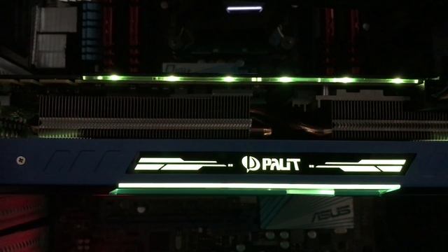 Palit GeForce GTX 1080 Ti GameRock Premium Edition RGB Beleuchtung