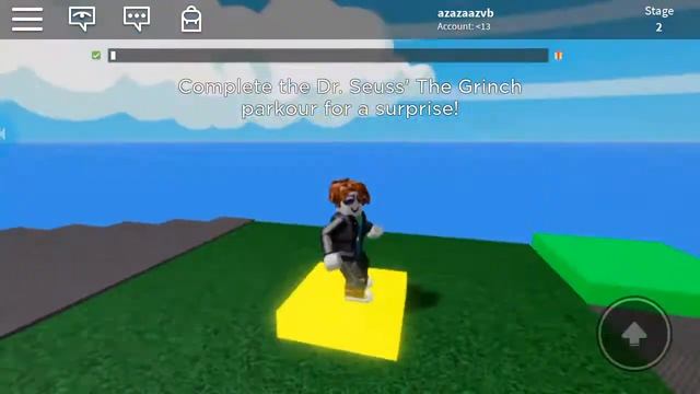 Игра Roblox, паркур от зелёного гоблина! смотреть онлайн