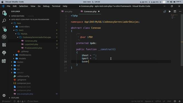 APIs REST com PHP 7 e Slim Framework - Aula 08 - Classe PDO смотреть онлайн