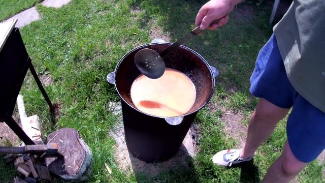 ТОМАТНЫЙ СУП в казане. Tomato soup #суп#рецепты смотреть онлайн