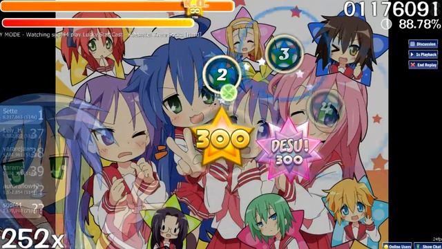 osu! - Kaeshite! Knee Socks (Hard) смотреть онлайн