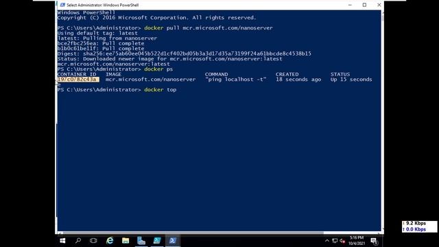 Installing Docker & Pulling images in Server 2016 #TechTalks смотреть онлайн