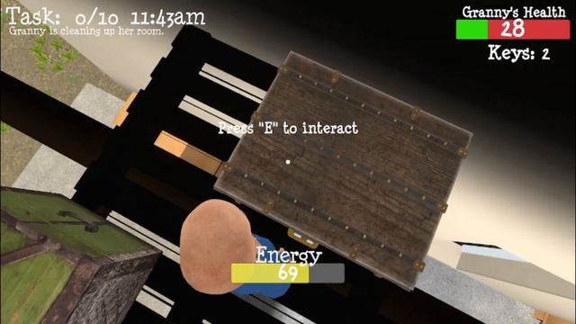 Бабкина однушка сама себя не освободит. Granny Simulator. 1 уровень. Лайк/Подписка смотреть онлайн