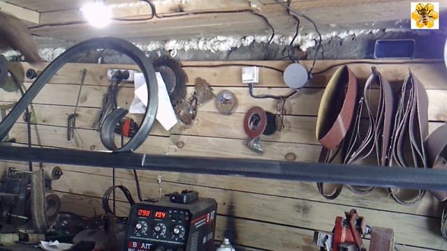 Садовая лавка из профтрубы своими руками смотреть онлайн