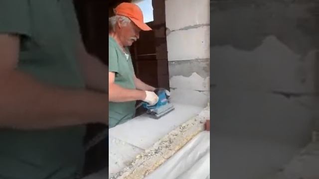 Электро тёрка по газоблоку. смотреть онлайн
