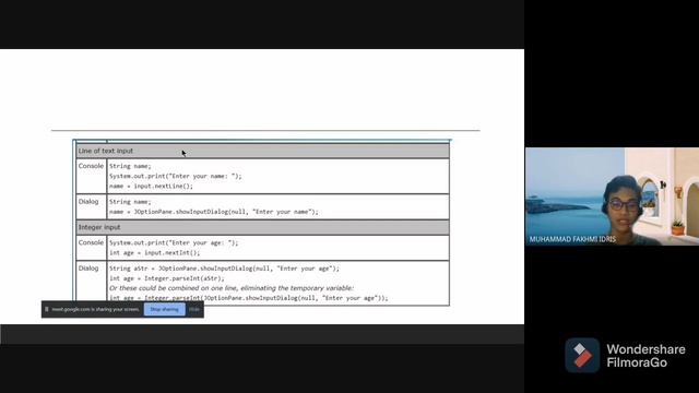 I/O Statemaent Dialog box in Java смотреть онлайн