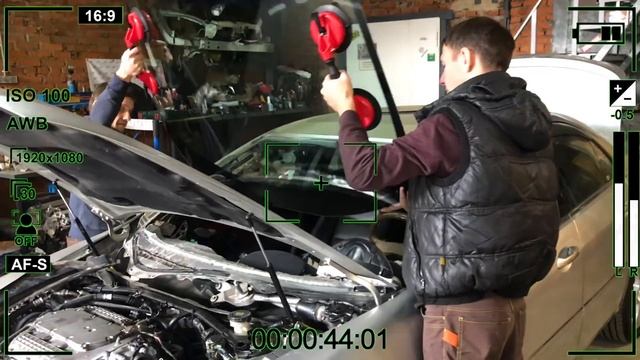 Honda Legend спасает жизни. Последствия лобового столкновения Final