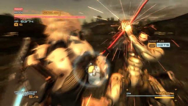 METAL GEAR RISING REVENGEANCE: Jack Vs Sam