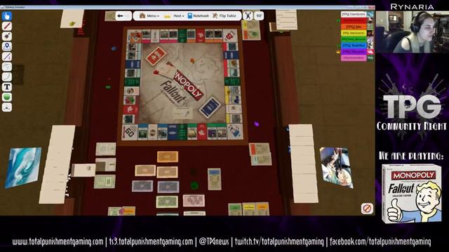 ]TPG[ Community Night - Tabletop Simulator - Fallout Monopoly смотреть онлайн