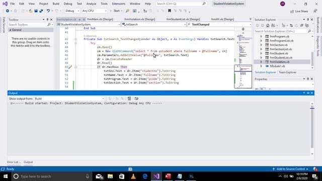 Student Violation System | Part 9. Student Violation Entry смотреть онлайн
