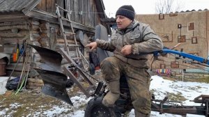 Плуг двухкорпусный для мотоблока!Сделано!