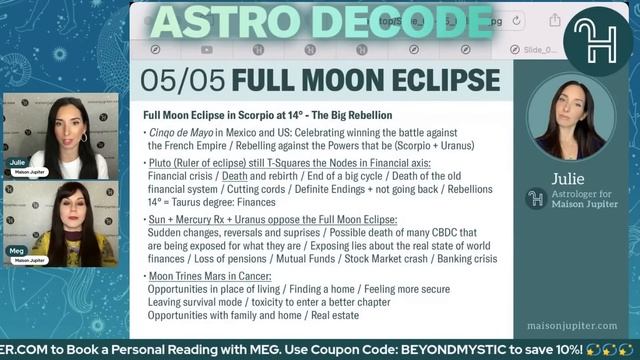 Astro Decode LIVE - April-May Eclipse Season смотреть онлайн
