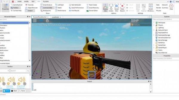 Russian Roulette - ROBLOX Studio