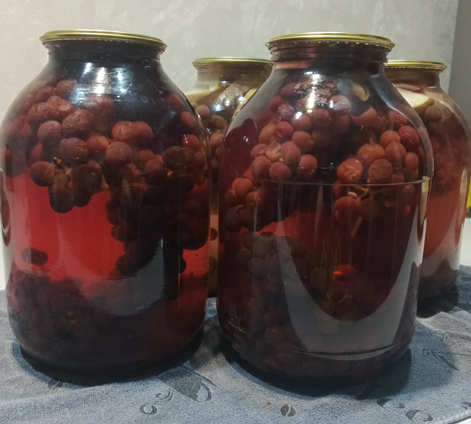 Компот из винограда на зиму смотреть онлайн