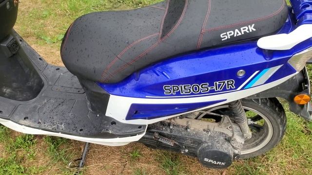 СКУТЕР 150ТКА SPARK SP150S-17R 157QMJ смотреть онлайн