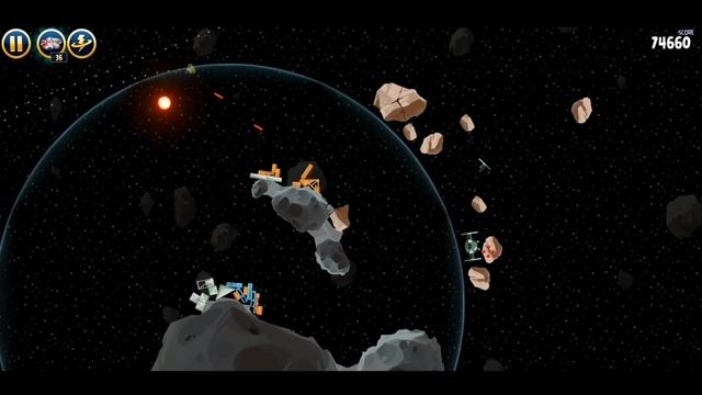 Angry Birds Star Wars #11: Into the asteroid field смотреть онлайн