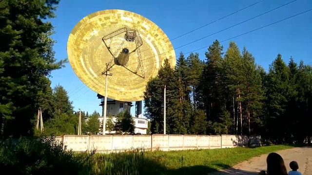Диаметр 64м вес 800 т #Радиотелескоп ТНА-1500к смотреть онлайн