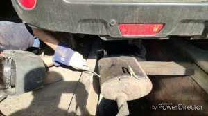 Ремонт глушителя Nissan X-Trail t31 2.5