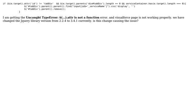 Salesforce: Uncaught TypeError: $(...).attr is not a function (2 Solutions!!) смотреть онлайн