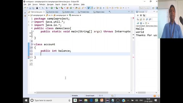 Java #25 -Thread Interference and Memory Consistency Errors, Synchronized Keyword смотреть онлайн