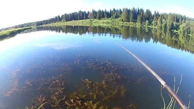 Рыбалка в Лысьве. НУ И ДЕНЬ !!! смотреть онлайн