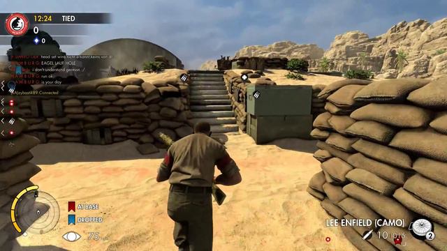 Sniper Elite 3 Multiplayer Catch The Flag (Airstip) #07 смотреть онлайн