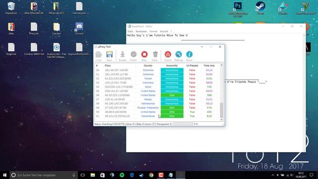 New | Proxy Scraper/Checker | 2017 | смотреть онлайн