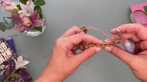 Мастер-класс эко-губка прямоугольная из джута крючком