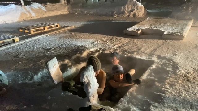 Зимнее купание в Якутии в -51 смотреть онлайн