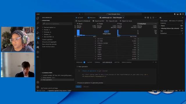 ? Python Pulse - Revolutionizing the way you clean data with Data Wrangler смотреть онлайн