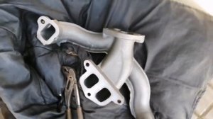 Установка гбц 4216. Сварка гофры. И установка выпускного коллектора.