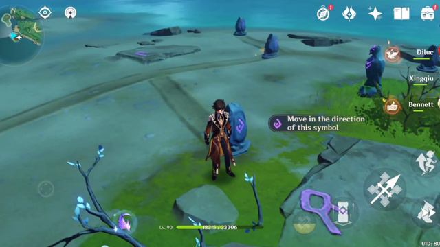 Slide Stone Puzzle Tsurumi Island [Stone Slate Puzzle] - Genshin Impact смотреть онлайн