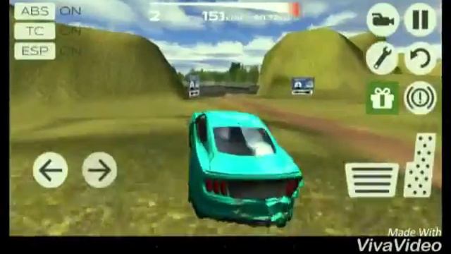 Показываю где можно покрасить машину в игре "Extrim Car Driving "3 смотреть онлайн