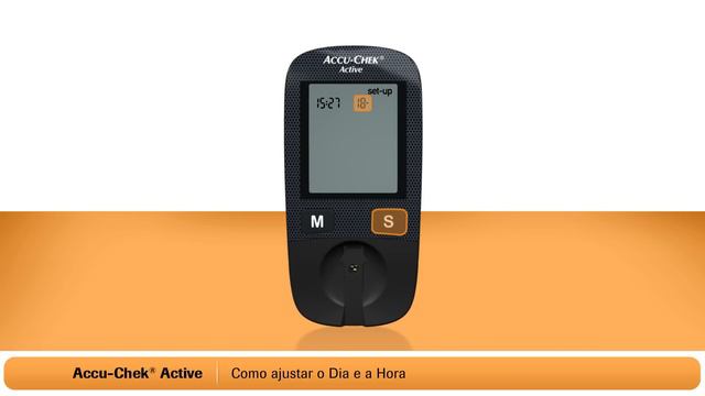 Novo Accu-Chek Active - Ajuste de data/hora e marcadores смотреть онлайн
