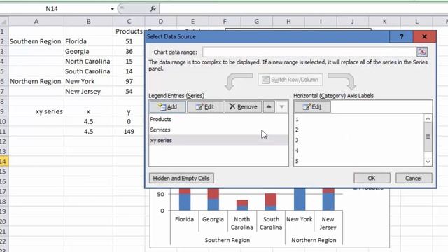 Add Vertical Line Between Columns in Excel Stacked Column Chart смотреть онлайн