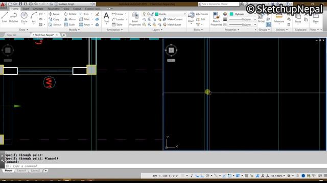 Part-15 | Building Section in AutoCAD -part-1 | AutoCAD Nepali tutorials | Project-3 смотреть онлайн