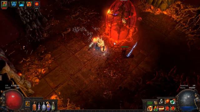 Path of Exile 3.0 - Blade Flurry Gladiator Uber Atziri Bosses смотреть онлайн