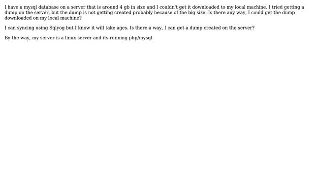 DevOps & SysAdmins: Downloading Database dump from server (2 Solutions!!) смотреть онлайн