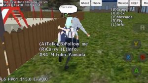 ПОЛУЧАЕМ ПОВЯЗКУ В ИГРЕ school girl simulator (что-то пошло не так)