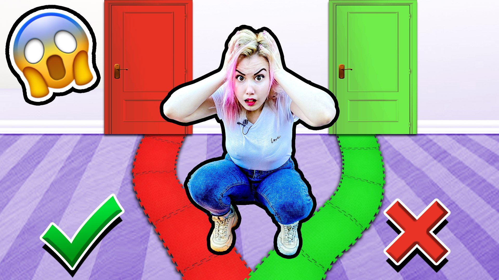 ВЫБЕРИ ПРАВИЛЬНЫЙ ПУТЬ ЧТОБЫ ПОЛУЧИТЬ 1000$ ЧЕЛЛЕНДЖ смотреть онлайн