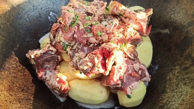 Казан Кабоб по-узбекски | лёгкий рецепт | #казанкебаб #казанкабоб #легкийрецепт #qozonkabob