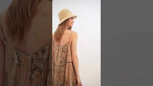 WG48-1 FABRETTI Шляпа жен. целлюлоза/полиэстер 