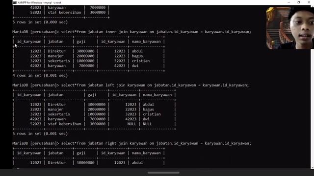 Materi SQL JOIN смотреть онлайн