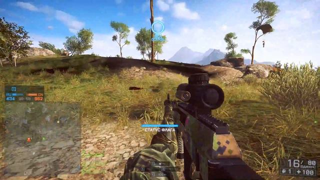 Battlefield 4 Расплющили самолётом! смотреть онлайн