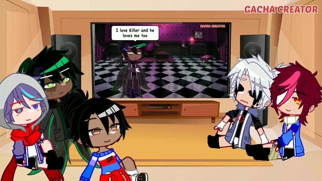 Sans AU Reacts: Killer And Nightmare In A Toxic Relationship | KillerMare Angst | Gacha Rock смотреть онлайн