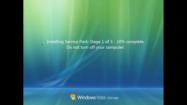 Updating Windows Vista RTM to SP1! смотреть онлайн